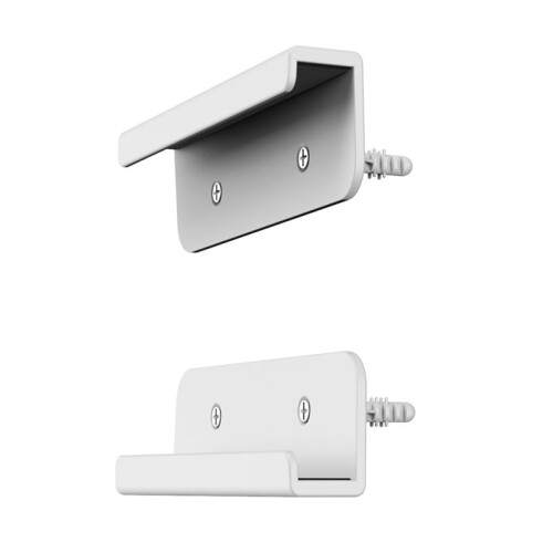 Tablet Wall Mount Fixed By Adhesive or Screw Adhesive Tablet Stand for //E-Reader White 2