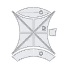 Samsung Galaxy Ring Sizing Kit Fabric Template