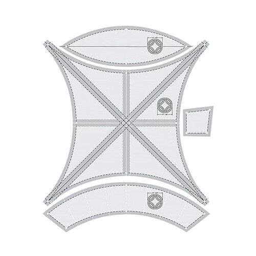 Samsung Galaxy Ring Sizing Kit Fabric Template