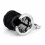 Motorrad-Lenkerbecherhalter aus Metall mit Drahtkorb 1