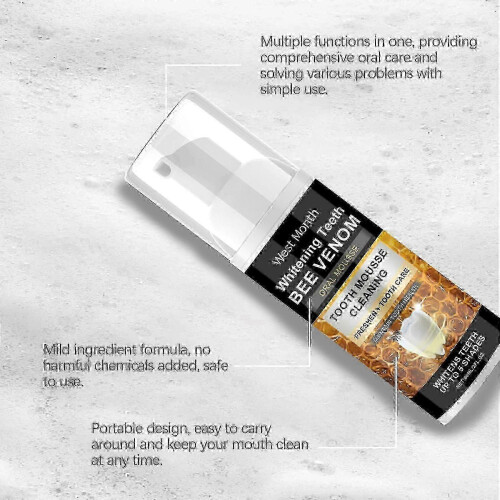 Tooth Cleaning Mousse Toothpaste Protects Tooth Enamel Daily Tooth Cleaning Yellow Tooth Dirt Toothpaste 1