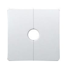 Tapa de orificio para cable Placa de escudo cuadrada dividida para