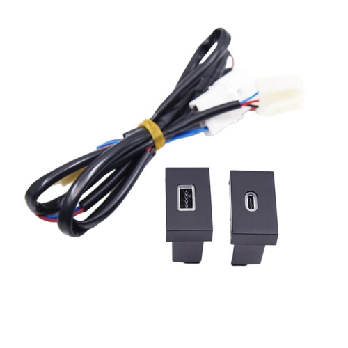 USB-Schnellladebuchse QC3.0 Typ-C PD für  Lavida 2008-2012 2