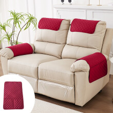 Recliner Armrest Cover with Storage Pockets, Durable