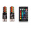 Car LED T10 RGB COB Width Indicator Light 1