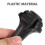 Pretyzoom cane tips replacement black plastic 2 pcs 7
