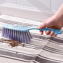 Multi-Use Plastic Cleaning Brush with 12.4 in Handle
