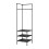 Freestanding Coat Rack with 2 Shelves for Entryway 1