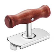 Ergonomic Jar Opener Wooden Grip Arthritis-Friendly