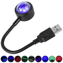 USB LED Rotating Star Night Light Lamp with 4 Colors and 9