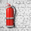 NICEXMAS Wall-Mounted Small Fire Extinguisher Stand for Home 1