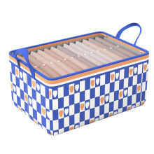 Opvouwbare kledingopbergtassen met handvatten, 3 stuks