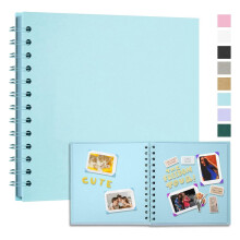 Wedding Scrapbook Photo Album 40 Pages Replaceable Cover
