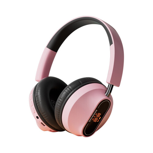 Auriculares Bluetooth con pantalla HD y función de manos libres.