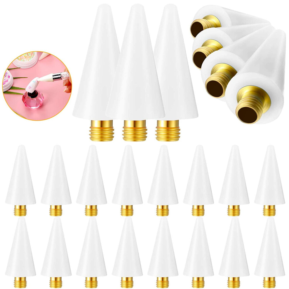 Wax Tips for Nail Rhinestones Diamond Painting Dotting Pens