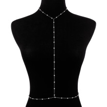 Pearl Body Chain for Bikini Waist Elegant Retro Style