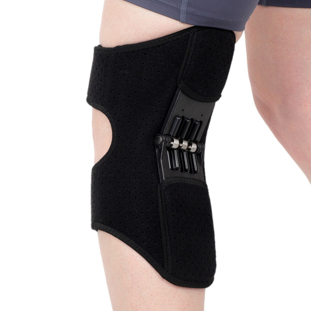 Knee Braces with Non-Slip Rebound Spring Support