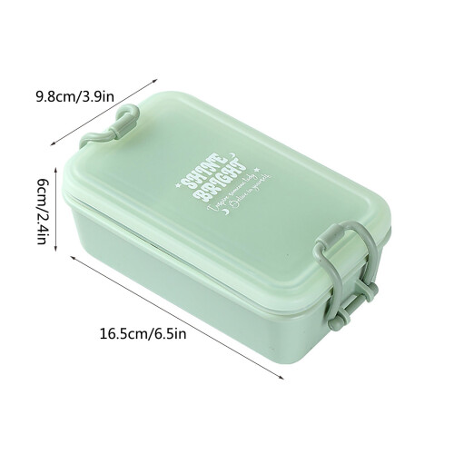 Leakproof Bento Box with Dividers 3-Compartment 1