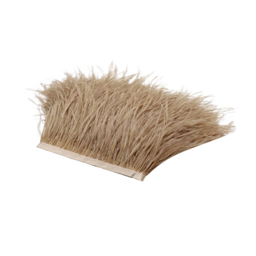 Feather Fringe Trim Natural Fluffy 2M Type 22