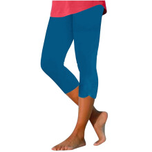 Women's High-Waisted Yoga Pants with Mesh Cutouts, 1 Pair