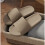 Ediodpoh Unisex EVA Slippers Khaki Size8 5