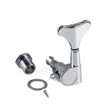Bass tuning pegs for 4-string electric bass guitar