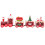 Wooden Christmas Train Set with Santa 1 Piece 1