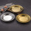 Assiettes rondes argentées 30 cm 7