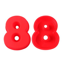 Plaque à gâteau en silicone Herrnalise 10", compatible avec les moules à gâteaux, à pizzas et à chiffres d'anniversaire, moule de cuisson