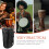 8 Inch Drumstick Gig Bag with Shoulder Strap Black 4