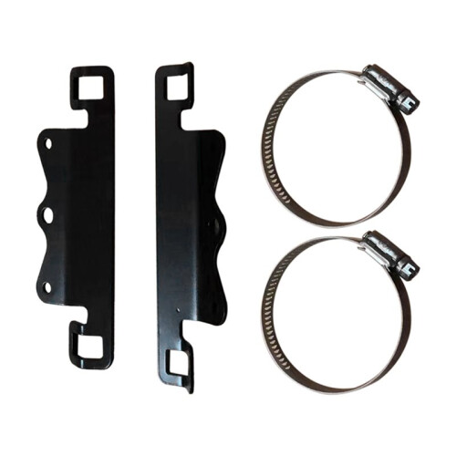 2X Universal-Montagehalterungssatz für Stoßdämpferbehälter 803-02-042, Passend für Behälter mit 2,0 oder 2,5 Durchmesser