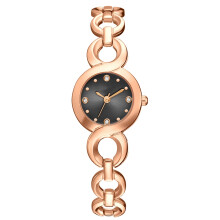 Horloge met strasssteentjes voor dames, elegant ontwerp, ideaal cadeau, waterbestendig, verstelbare polsmaat, duurzaam legering, krasbestendig,