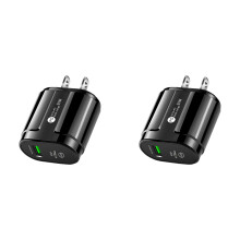 Wandladerhouder voor snelladen, compatibel met Android- en Type-C-apparaten, 20W-voedingsadapter voor telefoonstekkers.