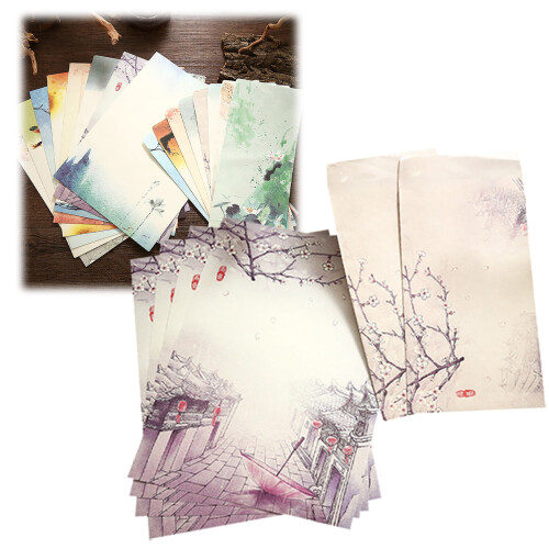 Retro Kawaii Envelopes Set 1PC for Letter Writing