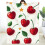 Cherry Pattern Flannel Blanket 60x80 in 1