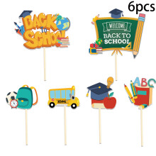 Bâtonnets décoratifs pour centre de table - Fête de rentrée scolaire - 24 pièces