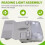 1KD947105A Reading Light Sunroof  Assembly for    5 6   Ceiling Lamp 2