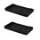 LOVIVER non-slip rectangle dinner lap tray 2 pcs 1