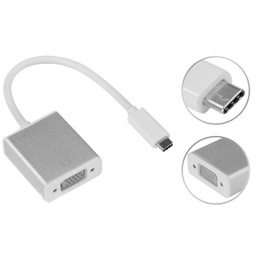 Προσαρμογέας USB C σε VGA για χονδρική Kiplyki USB3.1 τύπου C (USB-C) σε VGA με θήκη αλουμινίου