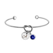 Jacenvly Ziua Mamei lichidare ziua de naștere piatră literă majusculă brățară feminină accesorii cadouri de Ziua Mamei pentru