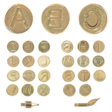 Wood Burning Alphabet Set for Personalization and Crafting