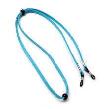 Blue Eye Rope Adjustable Suede Glasses Lanyard