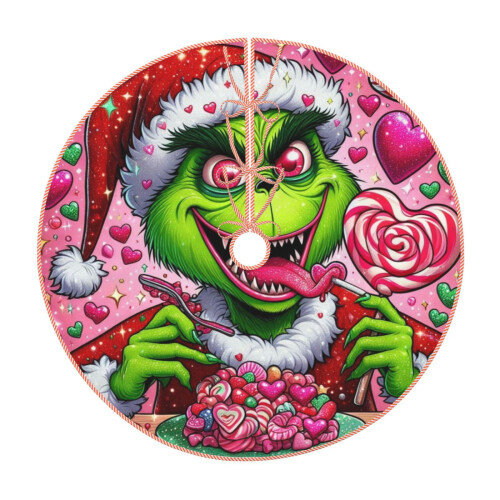 Φούστα Χριστουγεννιάτικου Δέντρου Grinch, Διακόσμηση Σπιτιού για Καλά