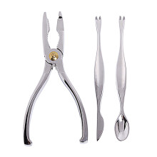 LYUCRAZ seafood set lobster cracker fork pick 5-piece