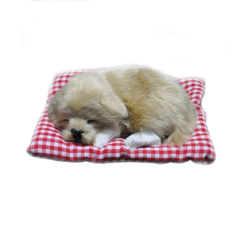 Slapend puppyhondje met geluid, wit 1