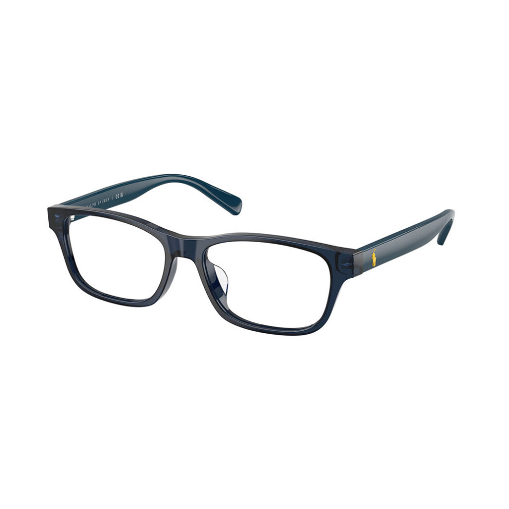Polo Ralph Lauren Blue Ph2306d 5465 Man Optical Frames Acetate Transparent Pillow Normal - Image 3