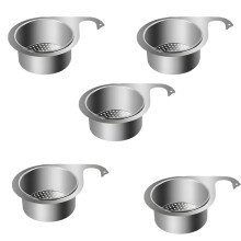 Panier de filtration Swan en acier inoxydable pour évier, panier de rangement pour accessoires de cuisine, support à filtre