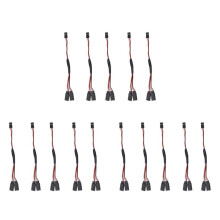 15Pcs/Lot RC Servo Y Extension Cord Cable Lead Wire for JR Futaba RC Servo RC Airplane Helicopter Car DIY, 15Cm