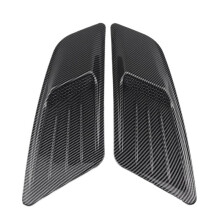 Car Front Engine Hood Trim Air Flow Intake Bonnet Vent Trim Cover Car Decoration Accessories
