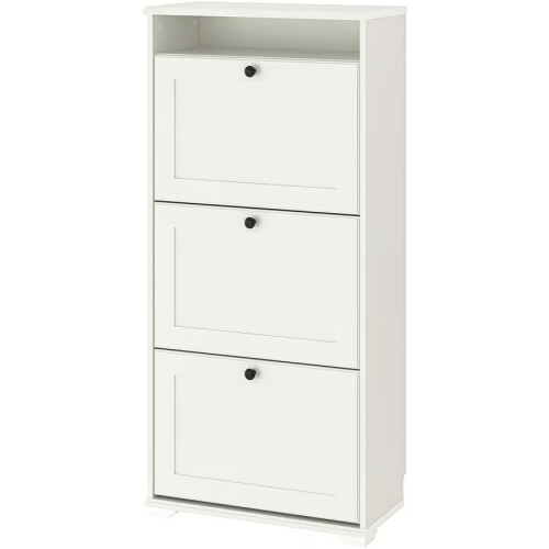 ikea  3-Compartment Shoe Cabinet 61x30x130cm